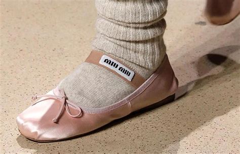 miu miu ballet shoes dupe|mini miu ballet dupe.